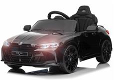 BMW M4 sähköauto lapsille 12V litium, musta