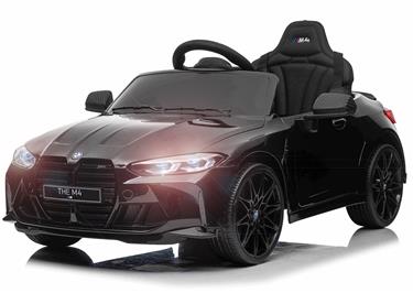 BMW M4 sähköauto lapsille 12V litium, musta