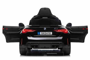 BMW M4 sähköauto lapsille 12V litium, musta-10
