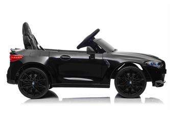 BMW M4 sähköauto lapsille 12V litium, musta-3