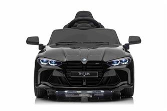 BMW M4 sähköauto lapsille 12V litium, musta-4