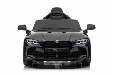 BMW M4 sähköauto lapsille 12V litium, musta-4
