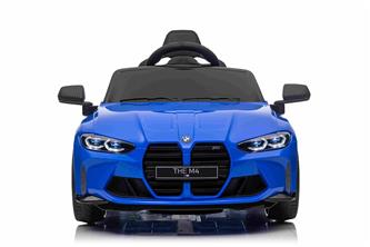 BMW M4 Sähköauto lapsille 12V litium, sininen-5