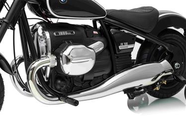 BMW R18 EL Moottoripyörä lapsille 24V, musta-11