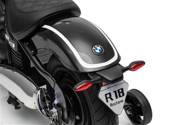 BMW R18 EL Moottoripyörä lapsille 24V, musta-13
