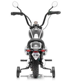 BMW R18 EL Moottoripyörä lapsille 24V, musta-16
