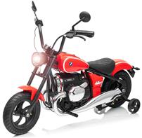 BMW R18 EL Moottoripyörä lapsille 24V, punainen
