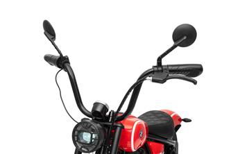 BMW R18 EL Moottoripyörä lapsille 24V, punainen-9