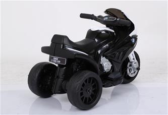 BMW S1000RR sähkömoottoripyörä lapsille 7.4V Lithium, musta-4
