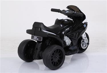 BMW S1000RR sähkömoottoripyörä lapsille 7.4V Lithium, musta-4
