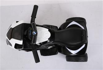 BMW S1000RR sähkömoottoripyörä lapsille 7.4V Lithium, musta-7