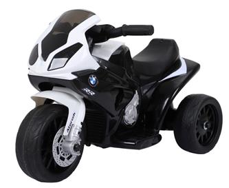 BMW S1000RR sähkömoottoripyörä lapsille 7.4V Litium, musta