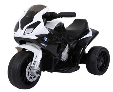 BMW S1000RR sähkömoottoripyörä lapsille 7.4V Litium, musta