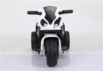 BMW S1000RR sähkömoottoripyörä lapsille 7.4V Litium, musta-6