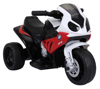 BMW S1000RR sähkömoottoripyörä lapsille 7.4V Litium, punainen-4