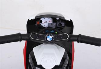 BMW S1000RR sähkömoottoripyörä lapsille 7.4V Litium, punainen-6