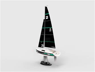  Caribbean V3 yacht 2.4G RTR -kauko-ohjattava purjevene-2