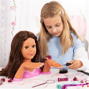 Charlene Magic Nails Meikkipää ja kynnet - Brunette 27 cm-11