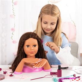 Charlene Magic Nails Meikkipää ja kynnet - Brunette 27 cm-13