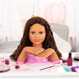 Charlene Magic Nails Meikkipää ja kynnet - Brunette 27 cm-14