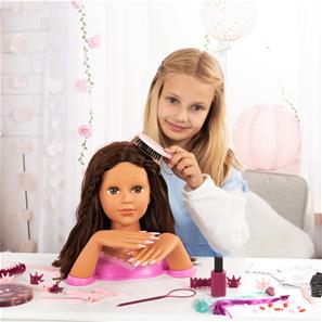 Charlene Magic Nails Meikkipää ja kynnet - Brunette 27 cm-15