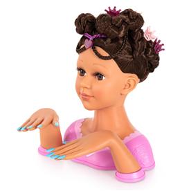 Charlene Magic Nails Meikkipää ja kynnet - Brunette 27 cm-19