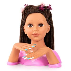Charlene Magic Nails Meikkipää ja kynnet - Brunette 27 cm-20
