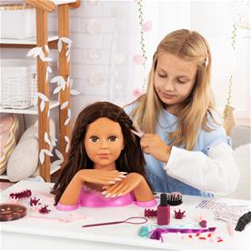 Charlene Magic Nails Meikkipää ja kynnet - Brunette 27 cm-4