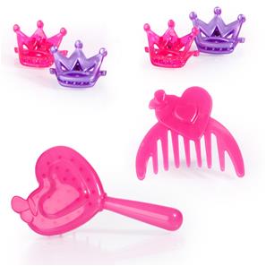 Charlene Nukke (33 cm) hiusklipsut, harja jne.-5