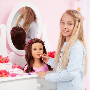 Charlene  Super Model Meikki- ja muotoilupää-4