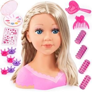 Charlene Super Model meikki- ja muotoilupää, vaalea