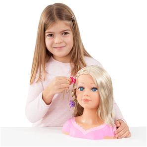 Charlene Super Model meikki- ja muotoilupää, vaalea-17