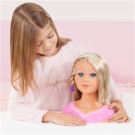 Charlene Super Model meikki- ja muotoilupää, vaalea-3