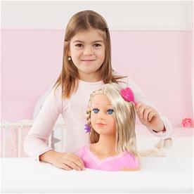 Charlene Super Model meikki- ja muotoilupää, vaalea-6