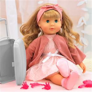 Charlene-toimintanukke – Vaaleanpunainen prinsessa 46 cm, äänitehosteet-3