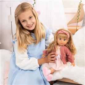 Charlene-toimintanukke – Vaaleanpunainen prinsessa 46 cm, äänitehosteet-6