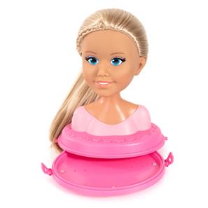 Charlene Top Model Meikki- ja muotoilupää 21 cm-12