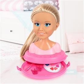Charlene Top Model Meikki- ja muotoilupää 21 cm-5