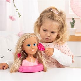 Charlene Top Model Meikki- ja muotoilupää 21 cm-6
