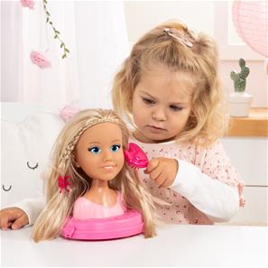 Charlene Top Model Meikki- ja muotoilupää 21 cm-6