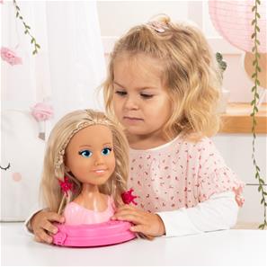 Charlene Top Model Meikki- ja muotoilupää 21 cm-8