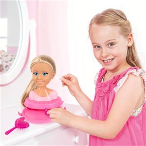 Charlene Top Model Meikki- ja muotoilupää 21 cm-9