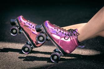 Chaya Vintage Pink Laser Side-by-Side rullaluistimet-14