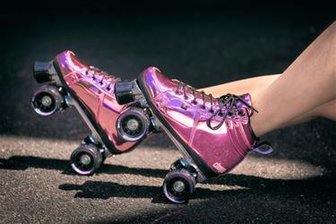 Chaya Vintage Pink Laser Side-by-Side rullaluistimet-14