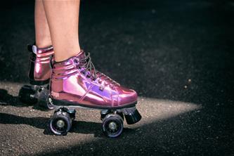 Chaya Vintage Pink Laser Side-by-Side rullaluistimet-7