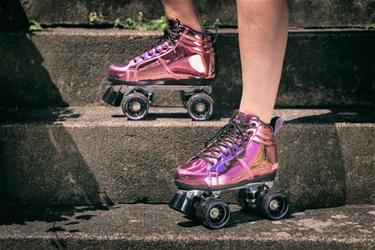 Chaya Vintage Pink Laser Side-by-Side rullaluistimet-8