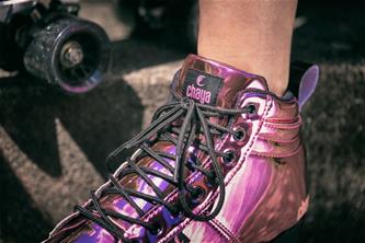 Chaya Vintage Pink Laser Side-by-Side rullaluistimet-9