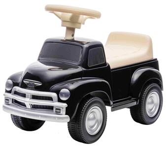 Chevrolet 3100 Potkuauto nahkaistuimella, musta