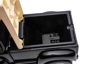 Chevrolet 3100 Potkuauto nahkaistuimella, musta-10