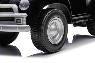 Chevrolet 3100 Potkuauto nahkaistuimella, musta-8